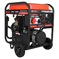 Бензиновый генератор A-iPower A11000TEAX в тихом зимнем кожухе 1600 RAL 7035