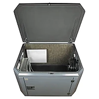 Бензиновый генератор FUBAG BS 3300 A ES в тихом зимнем кожухе 1200 RAL 7024