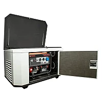 Генератор A-iPower A6000EAX в супертихом зимнем кожухе 1400SS RAL 7035