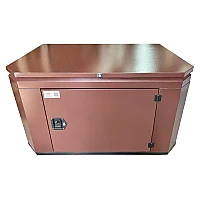 Тихий зимний кожух для генератора 1200 RAL 8017